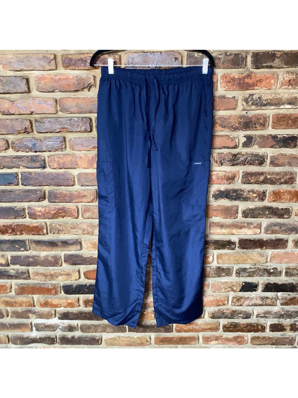 Dagacci Navy Blue Scrub Pants Women's Size Large